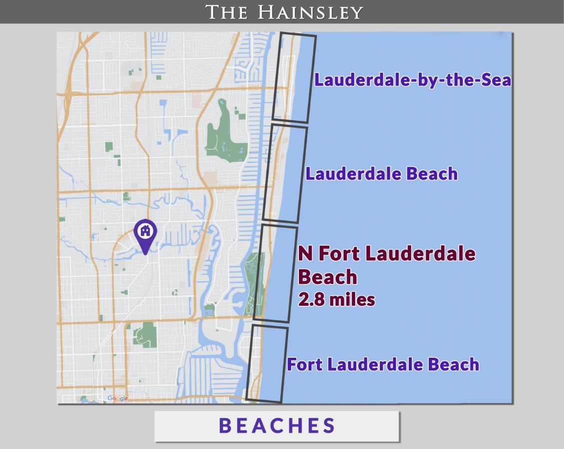 Hainsley Apartments - Walk To Wilton Drive Fort Lauderdale Buitenkant foto