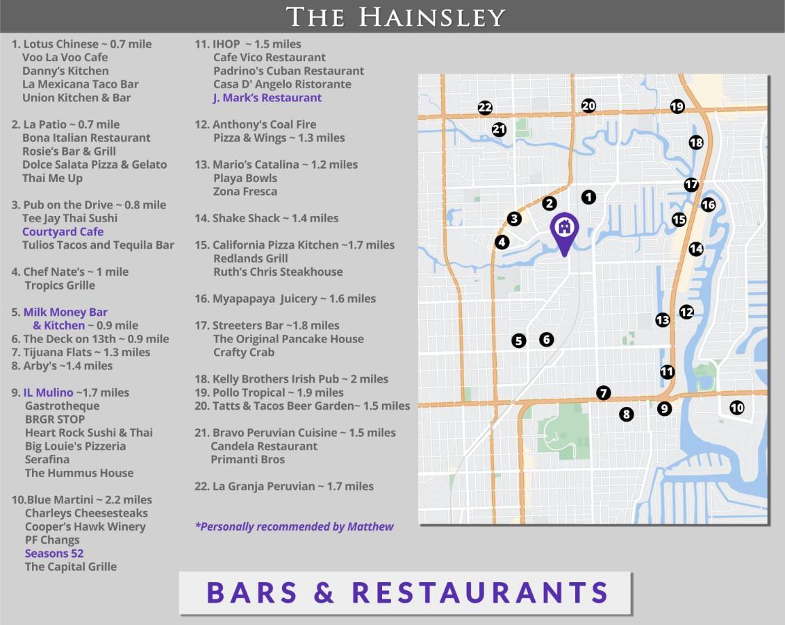 Hainsley Apartments - Walk To Wilton Drive Fort Lauderdale Buitenkant foto